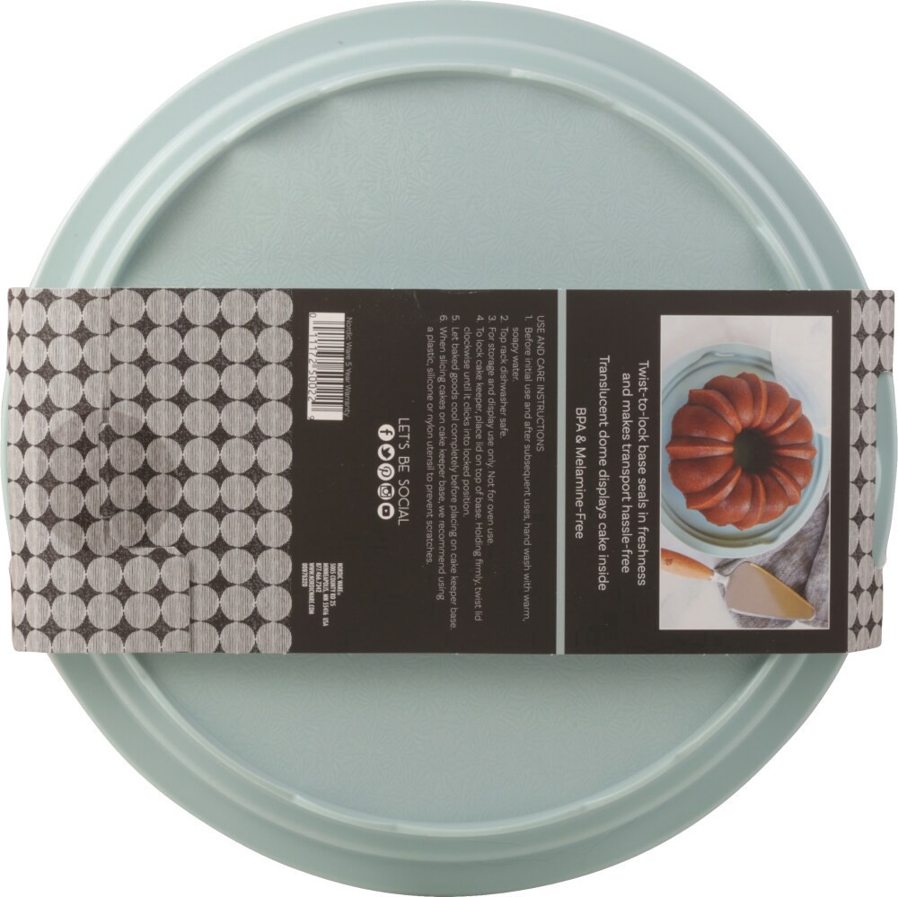 slide 3 of 4, Nordic Ware Bundt Cake Keeper, 12 in