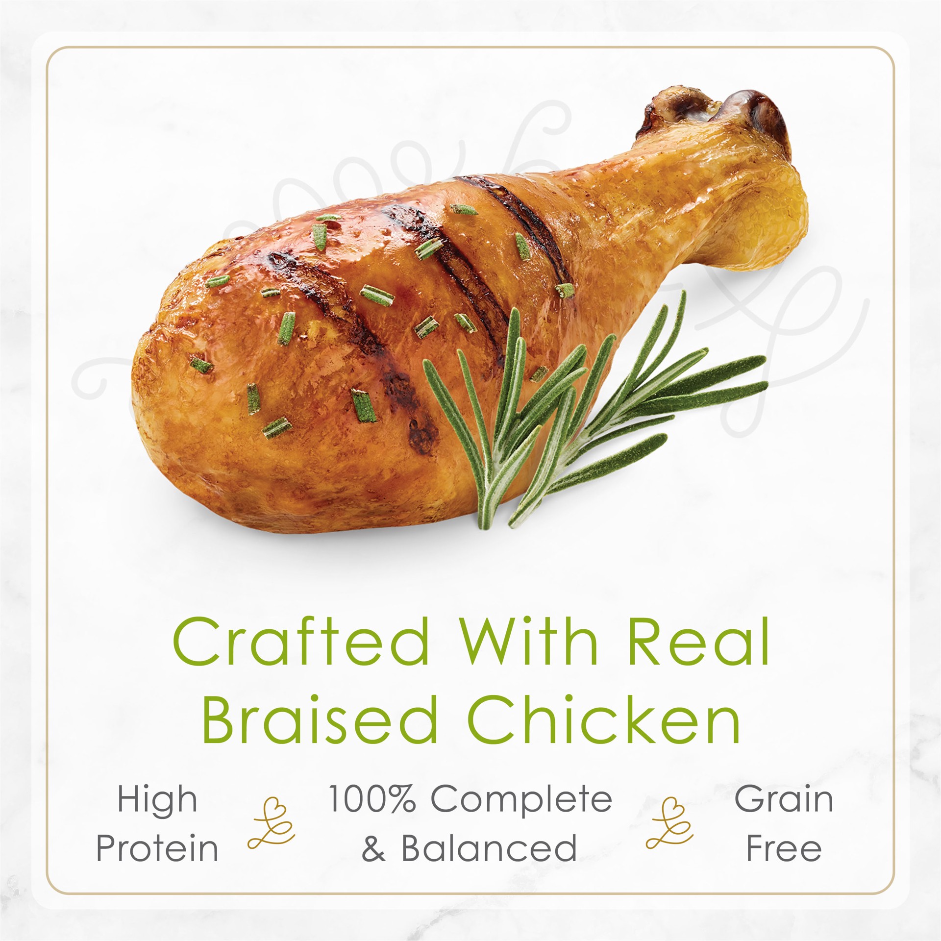 slide 5 of 6, Fancy Feast Purina Fancy Feast Petites Gourmet Wet Cat Food Pate, Petites Braised Chicken Entree, 2.8 oz