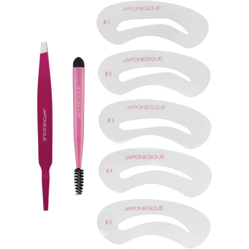 slide 1 of 8, JAPONESQUE Beauty Tool Brow Builder Set - 7ct, 7 ct