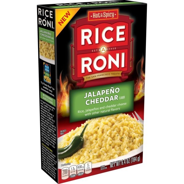 slide 1 of 5, Rice-A-Roni Jalapeno Cheddar Flavor, 6.4 oz