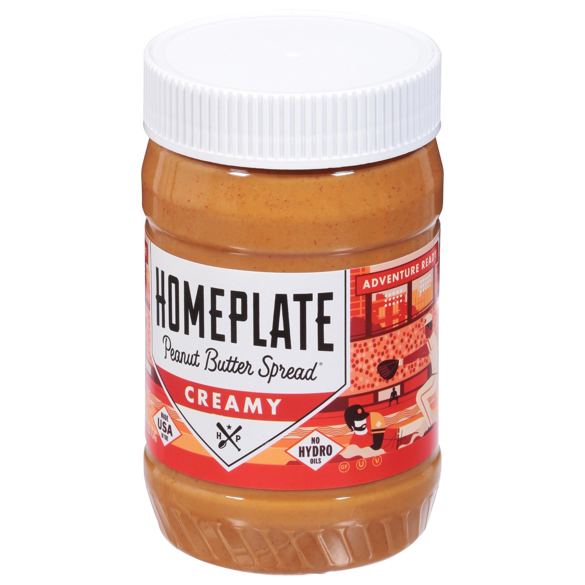 slide 3 of 11, HomePlate Peanut Butter Creamy Peanut Butter Spread 16 oz, 16 oz