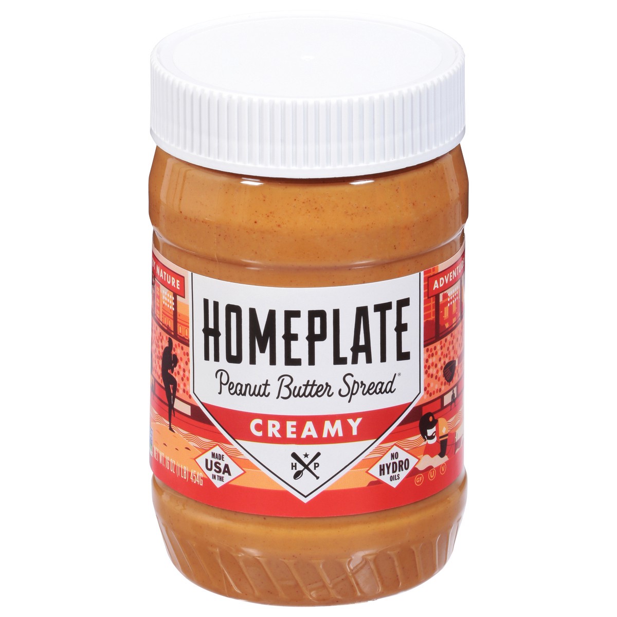 slide 11 of 11, HomePlate Peanut Butter Creamy Peanut Butter Spread 16 oz, 16 oz