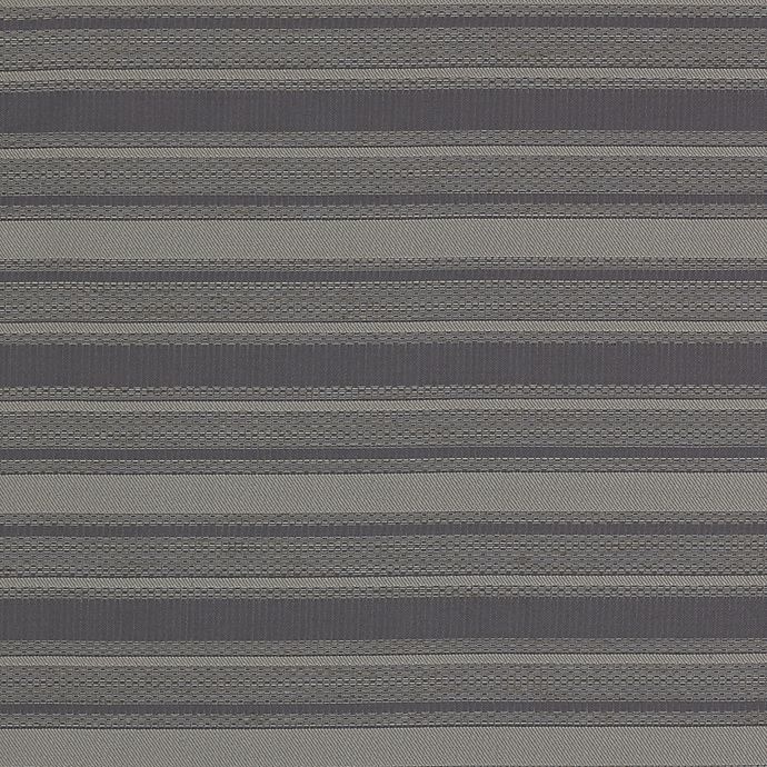 slide 3 of 3, Emerson Stripe Rod Pocket/Back Tab Window Curtain Panel - Haze, 63 in