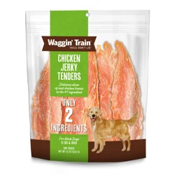 Waggin' Train Chicken Jerky Tenders Limited Ingredient Dog Treats, 11oz Bag