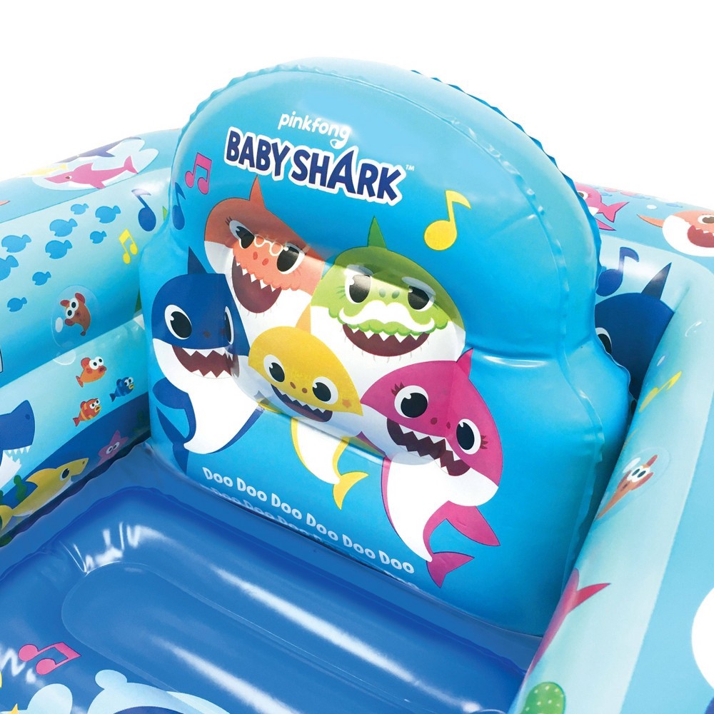 slide 7 of 7, Pinkfong Baby Shark Inflatable Safety Bathtub, 1 ct