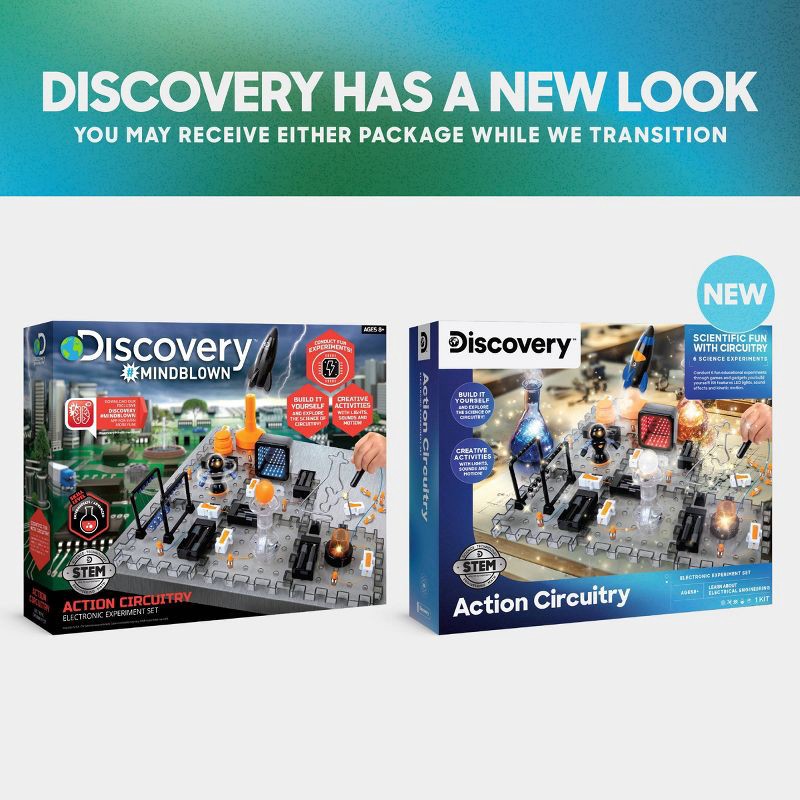 slide 8 of 9, Discovery #Mindblown Action Circuitry Electronic Experiment STEM Science Kit: Discovery Kids Educational Toy, 1 ct