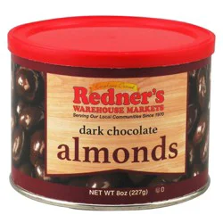 Redner's Dark Chocolate Almonds