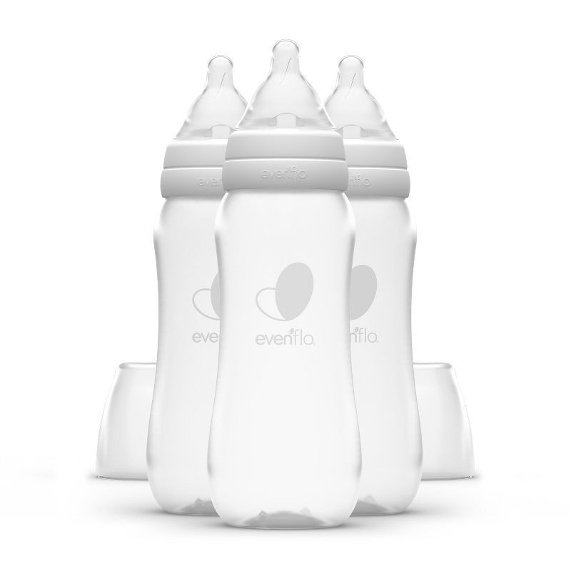 slide 1 of 9, Evenflo 3k Balance Standard-Neck Anti-Colic Baby Bottles - 9oz, 9 oz