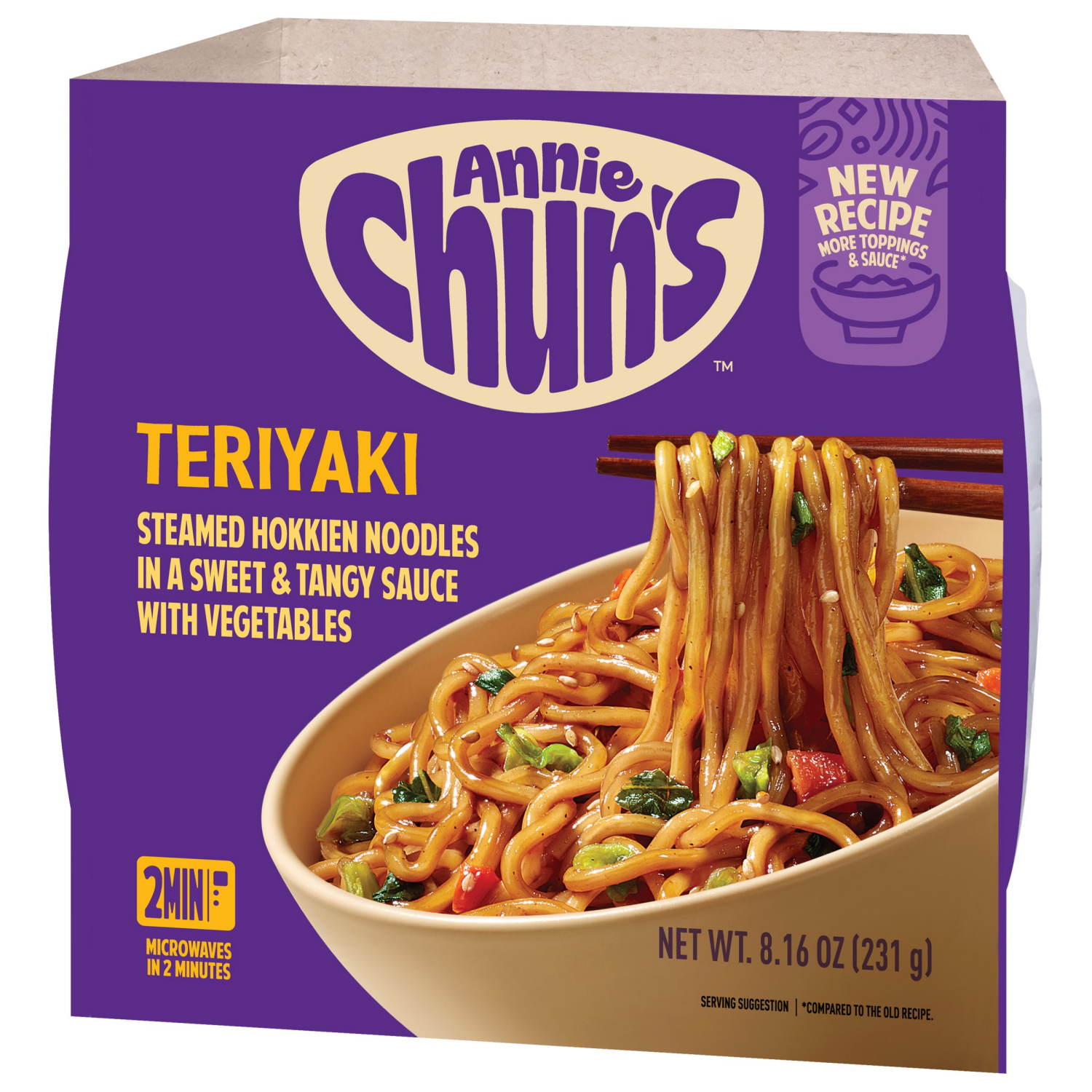 slide 7 of 8, Annie Chun's Teriyaki Noodles 8.16 oz, 8.16 oz