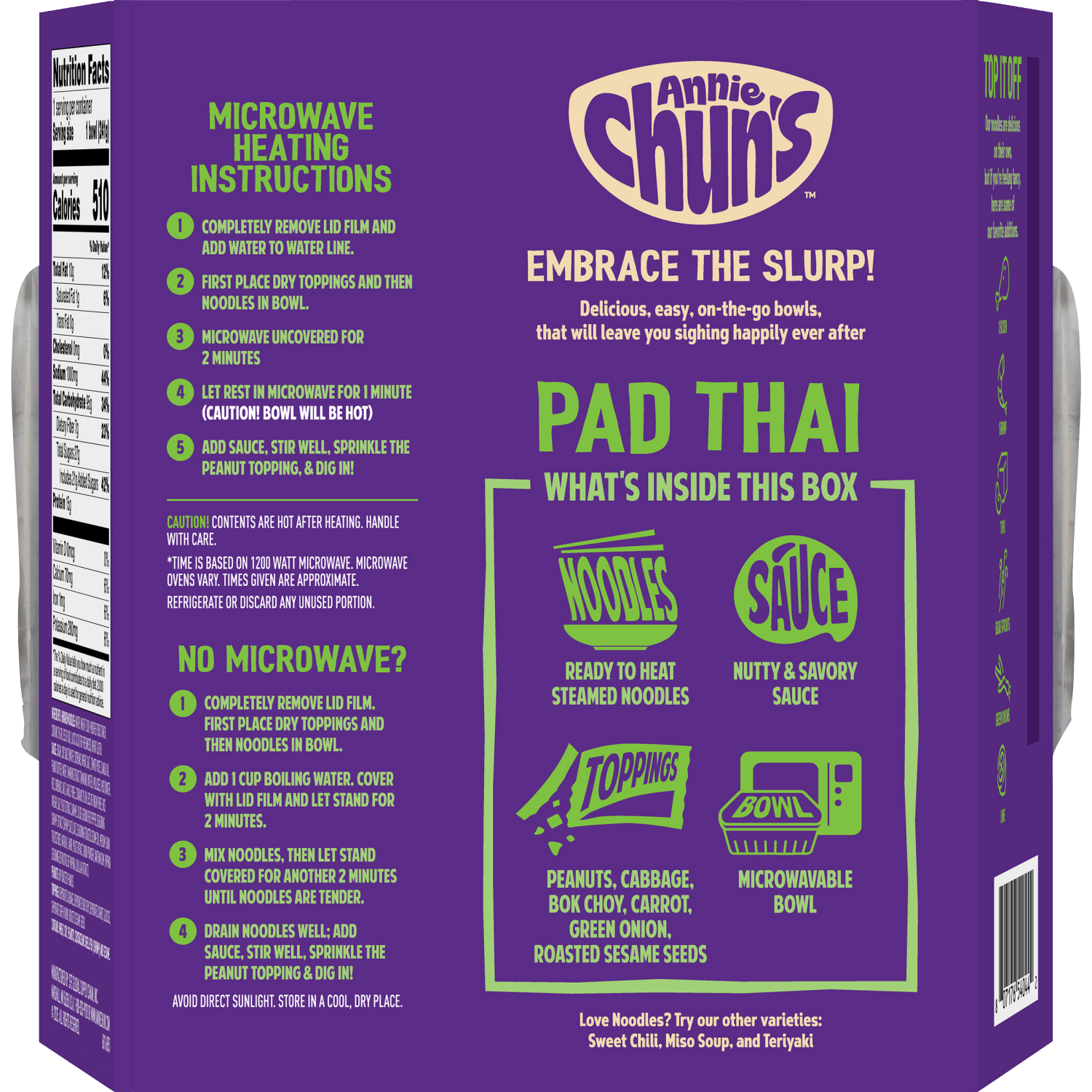 slide 2 of 8, Annie Chun's Pad Thai Noodles 8.52 oz, 8.52 oz