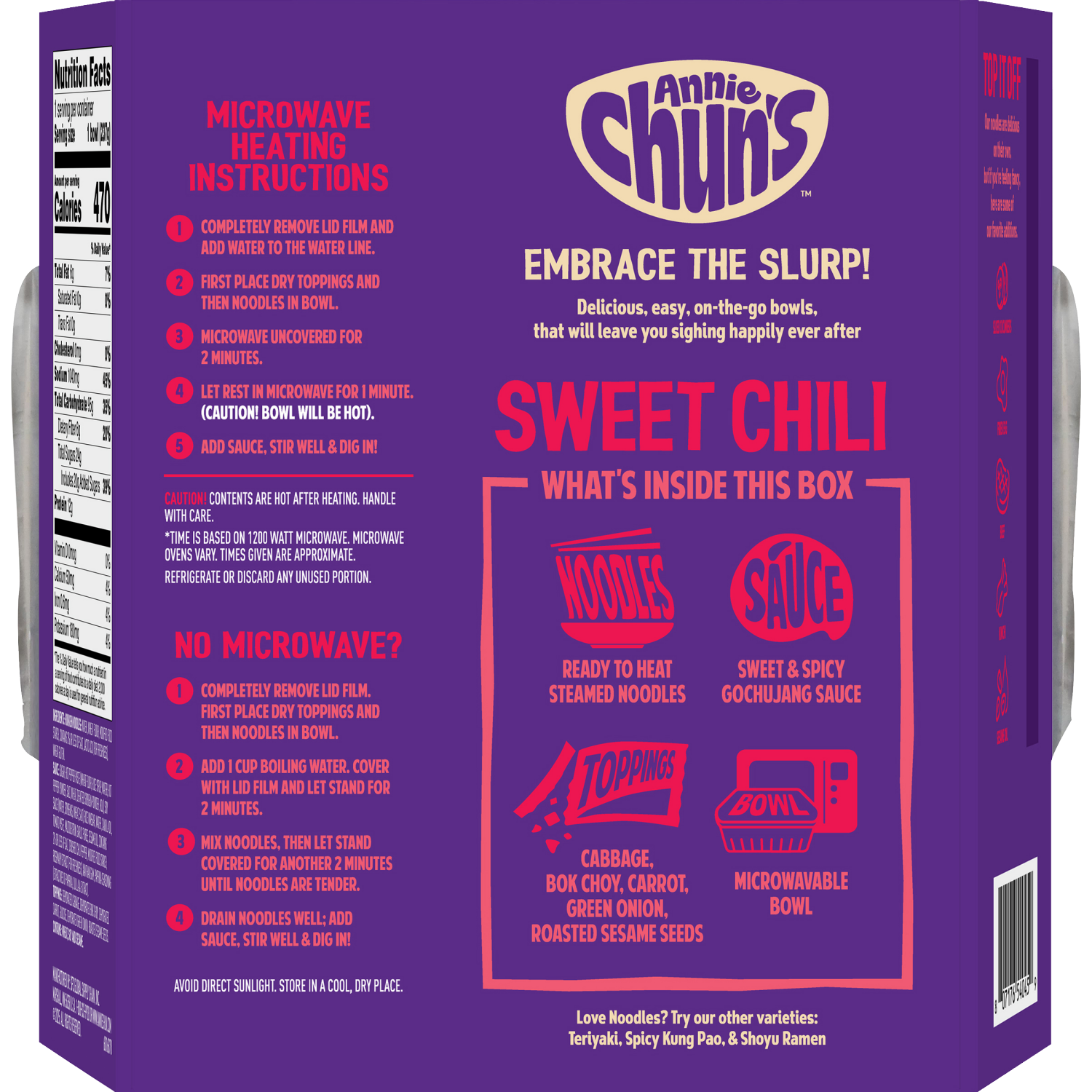 slide 2 of 8, Annie Chun's Sweet Chili Noodles 8.38 oz, 8.38 oz