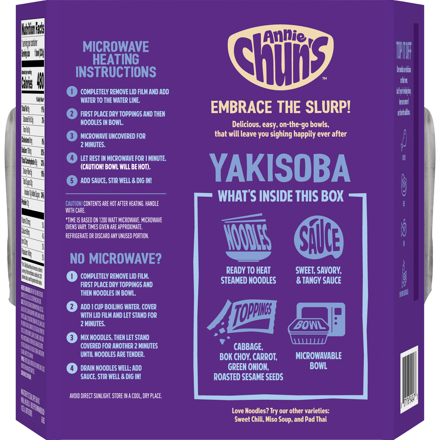 slide 2 of 8, Annie Chuns Noodle Bowl Yakisoba - 8.23 Oz, 8.23 oz