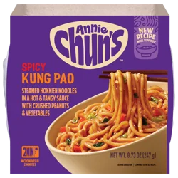 ANNIE CHUNS Annie Chun's Chinese-Style Kung Pao Noodle Bowl, 8.6 oz