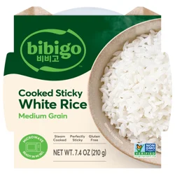 Bibigo Korean-Style Medium-Grain Sticky White Rice