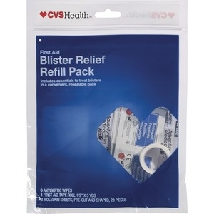 slide 1 of 1, CVS Health First Aid Blister Relief Refill Pack, 1 ct