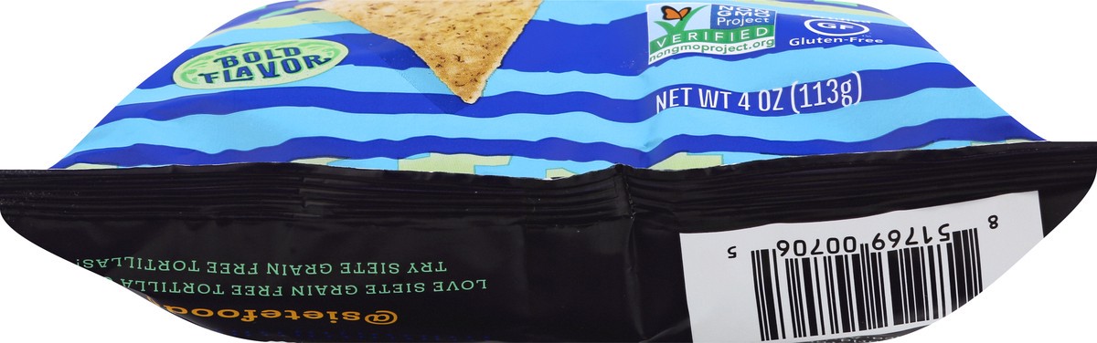 slide 4 of 9, Siete Grain Free Ranch Tortilla Chips 4 oz, 4 oz