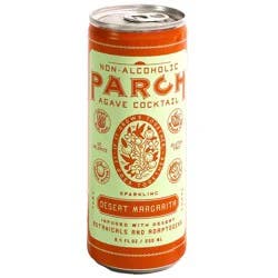 Parch Non-Alcoholic Sparkling Desert Margarita Agave Cocktail 8.4 fl oz
