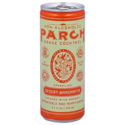 Parch Non-Alcoholic Sparkling Desert Margarita Agave Cocktail 8.4 fl oz