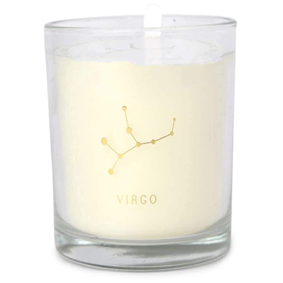 slide 1 of 1, Modern Expressions Virgo Zodiac Candle, 8 oz