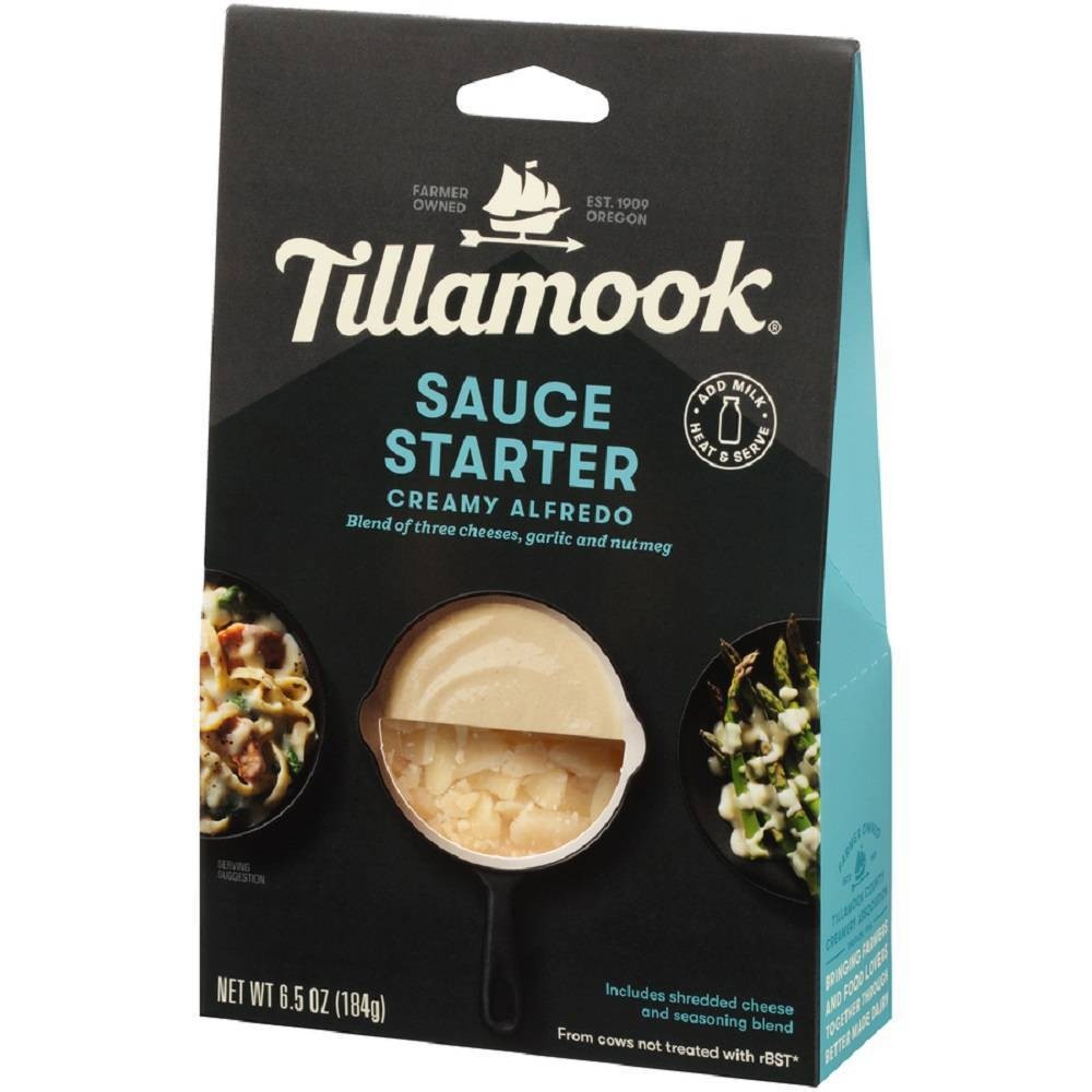 slide 2 of 2, Tillamook Creamy Alfredo Sauce Starter, 6.5 oz