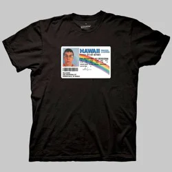 Men's Superbad McLovin Short Sleeve Crew Neck Graphic T-Shirt - Black M: Ripple Junction, Movie Logo, Knit