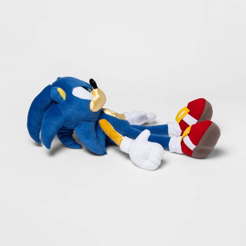 slide 2 of 3, Sonic the Hedgehog Speed Unlimited Accent Kids' Pillow Buddy Blue/Yellow, 1 ct