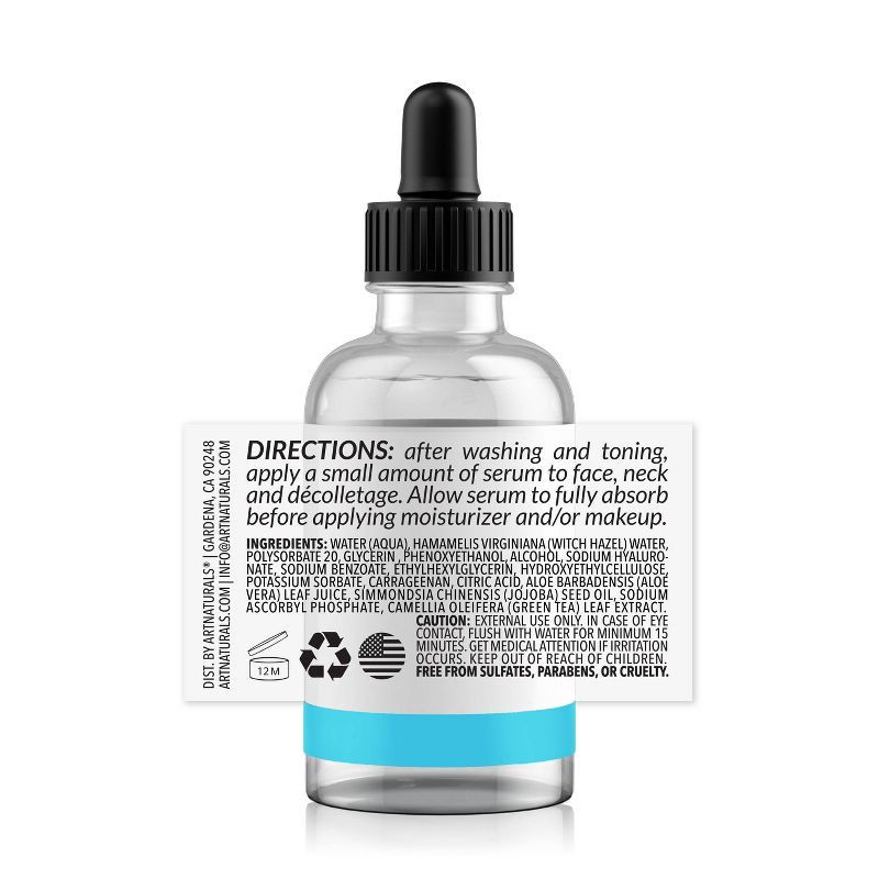 slide 2 of 4, artnaturals Hyaluronic Acid Serum - 0.33 fl oz, 0.33 fl oz