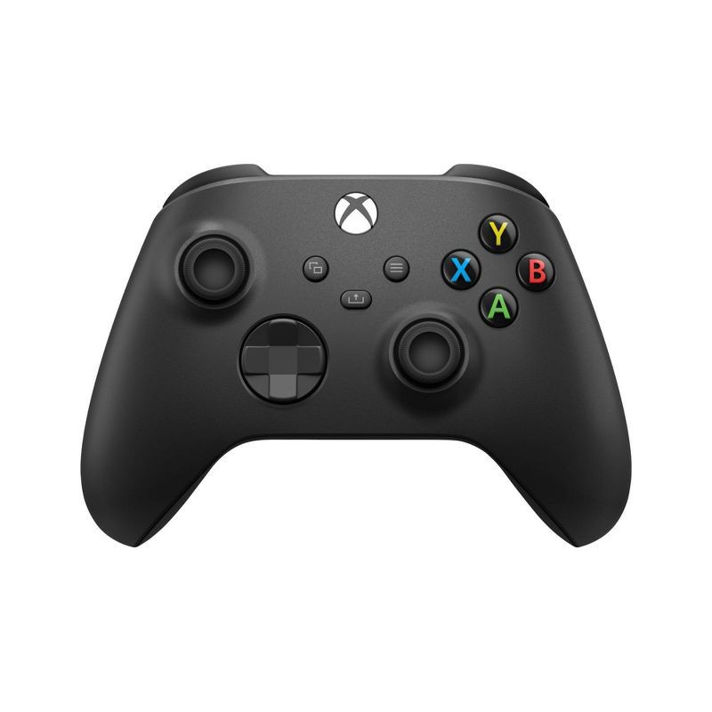 slide 1 of 6, Microsoft XBOX Wireless Controller - Carbon Black - for XBOX Series X|S, XBOX One, PCs, and Cloud-Enabled Devices, 1 ct
