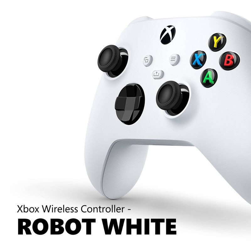 slide 2 of 6, Microsoft Xbox Series X|S Wireless Controller - Robot White, 1 ct