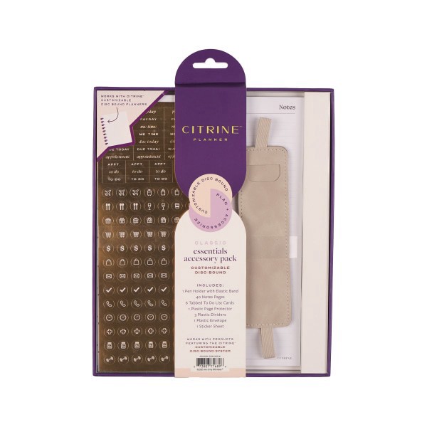 slide 6 of 8, Citrine Essential Accessory Pack, Classic Size, 7"" x 9 1/4"", 1 ct