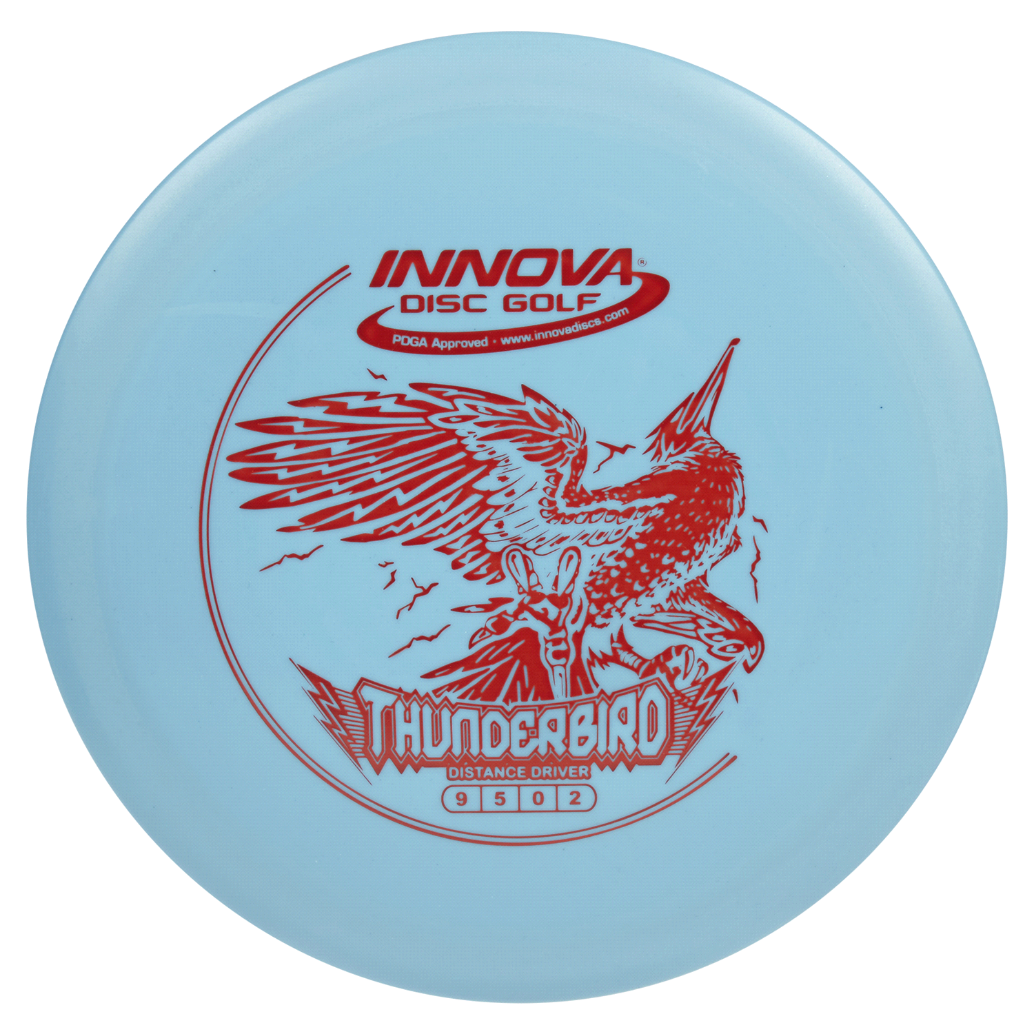 slide 1 of 5, INNOVA DISC GOLF DX Thunderbird Distance Driver, 1 ct
