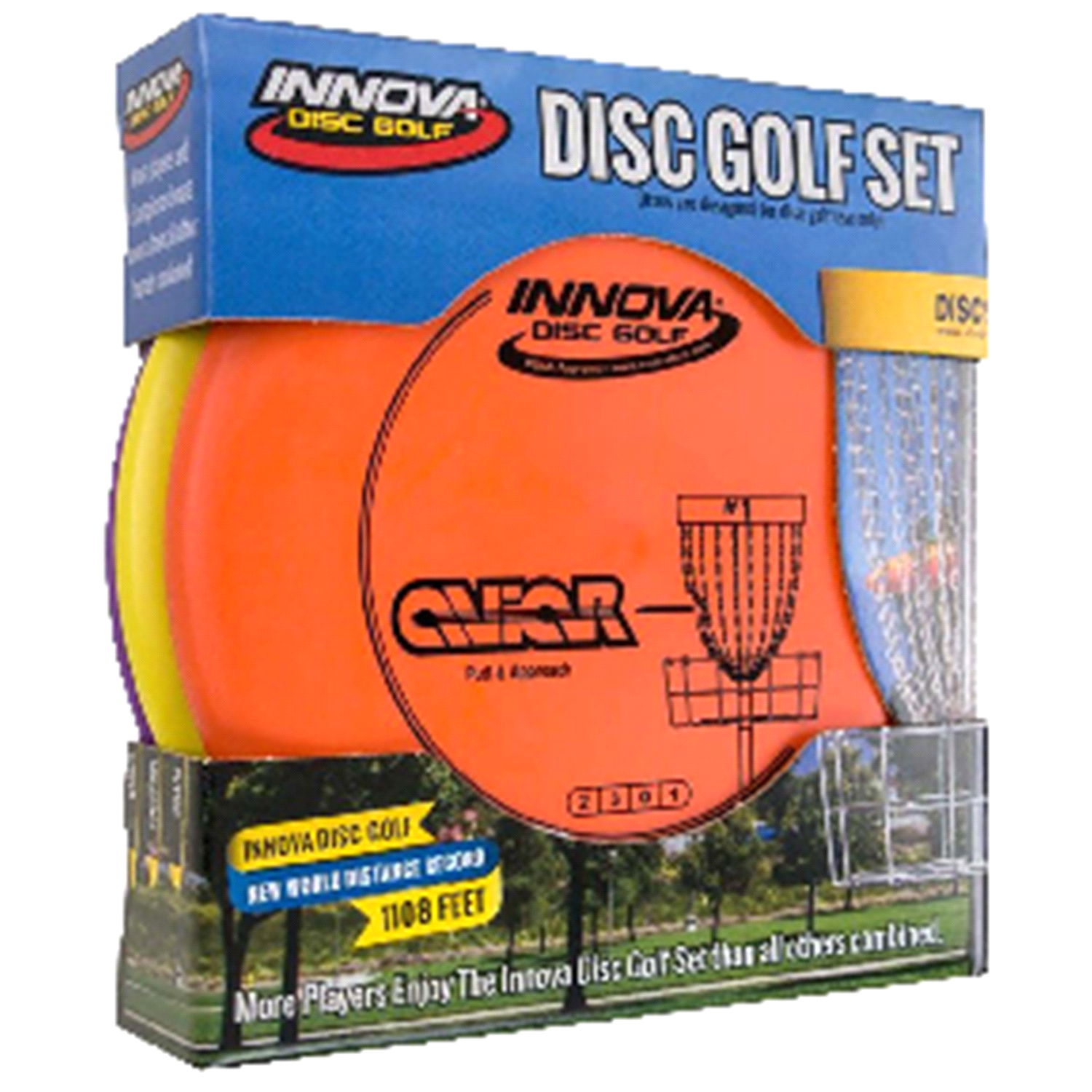 slide 1 of 1, INNOVA DISC GOLF DX Spacesaver 3-Disc Set, 1 ct