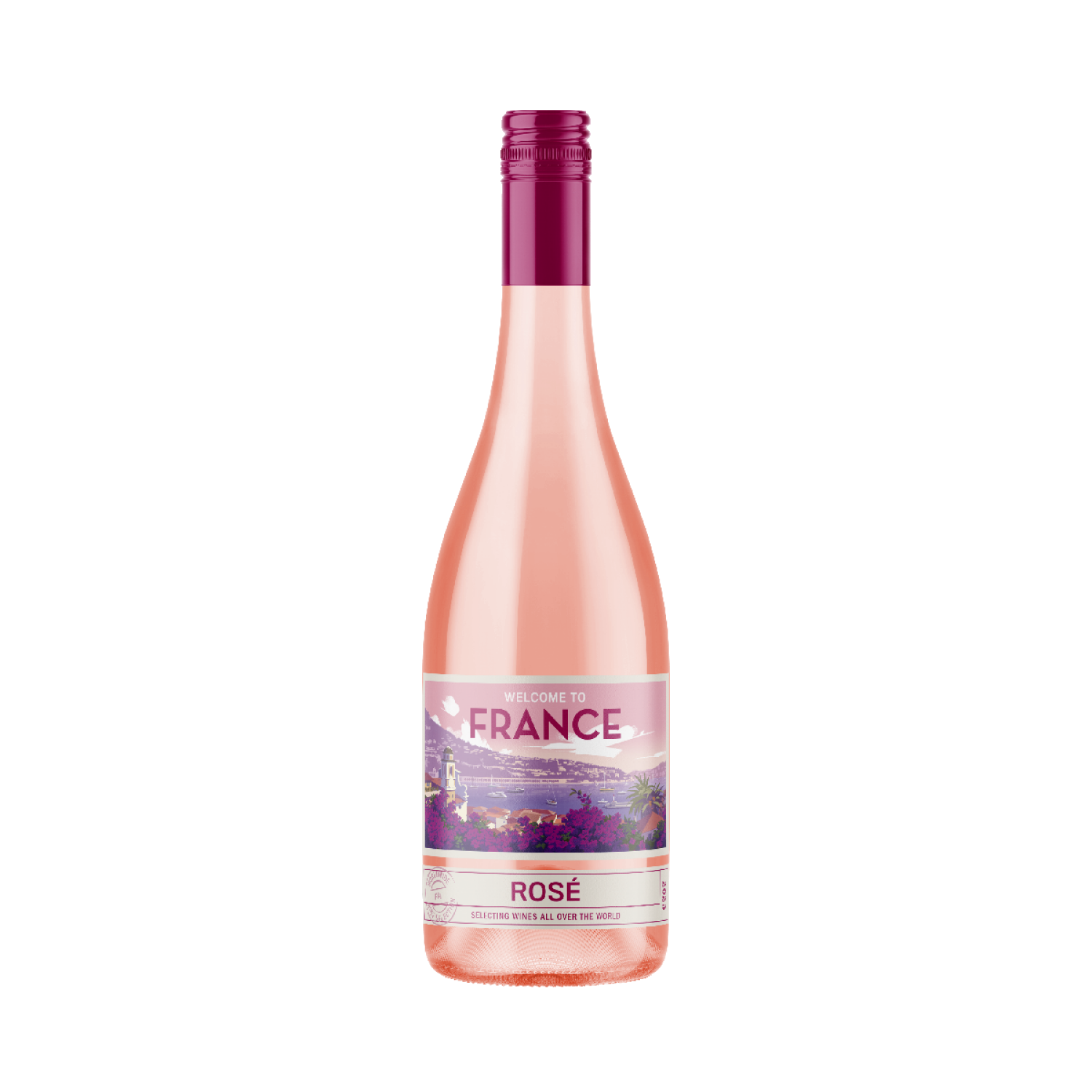slide 1 of 1, WELCOME TO WINE Welcome to France Rose, 750 Ml, 750 ml