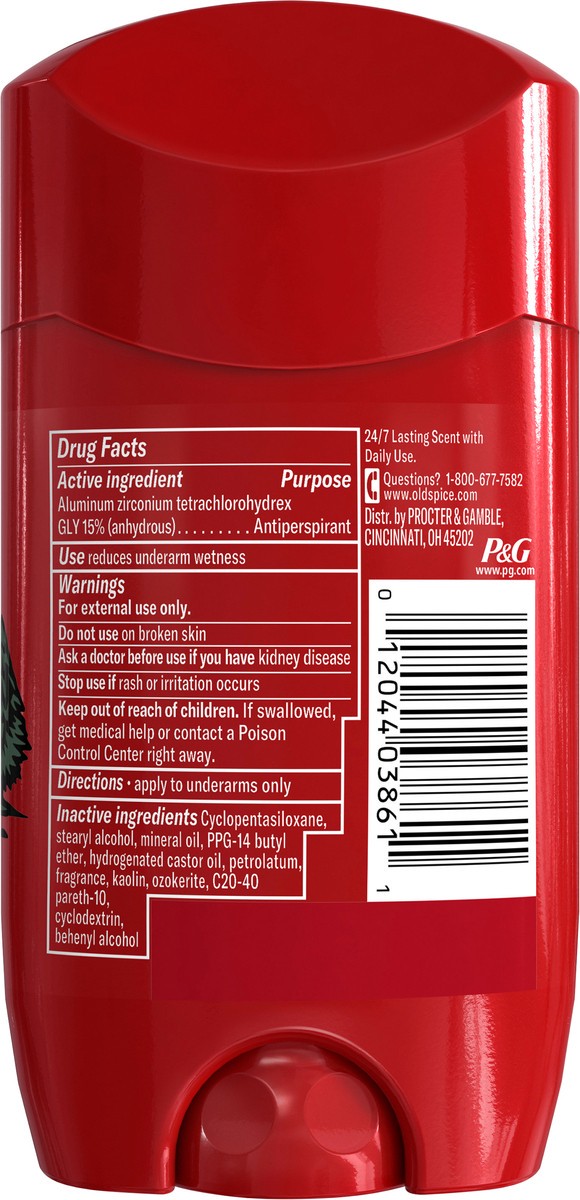 slide 3 of 3, Old Spice Anti-Perspirant Deodorant for Men, Wolfthorn, 2.6 oz, 2.6 oz