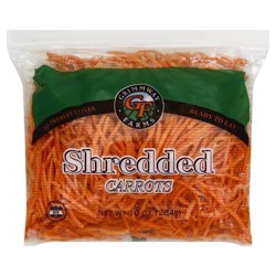 Grimmway Farms Shredded Carrots Zip Bag