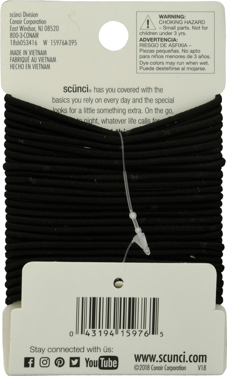 slide 3 of 9, scünci No Damage Gentle Hold Elastics 28 ea, 28 ct