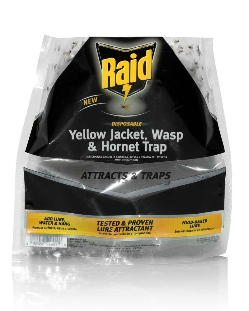 slide 1 of 1, Raid Disposable Yellow Jacket, Wasp & Hornet Trap 0.34 oz, 0.34 oz