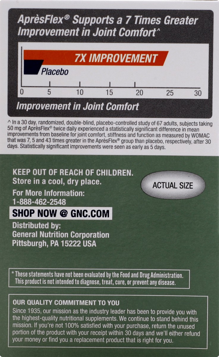 slide 2 of 8, GNC TriFlex 60 ea, 60 ct