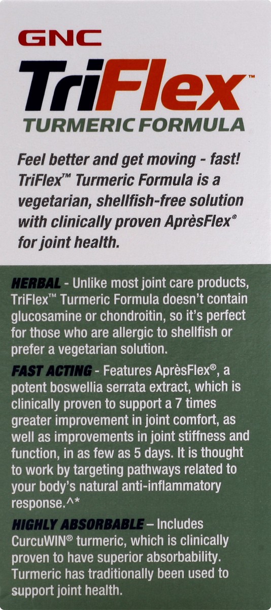 slide 3 of 8, GNC TriFlex 60 ea, 60 ct