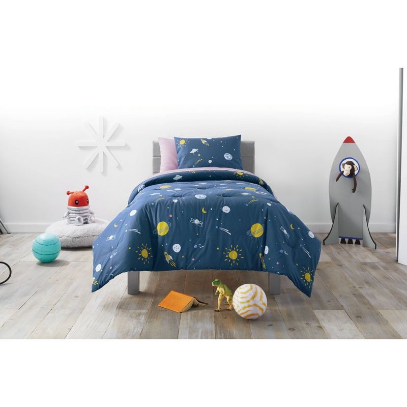 slide 5 of 6, Faux Fur Floor Kids' Pillow Gray - Pillowfort™, 1 ct