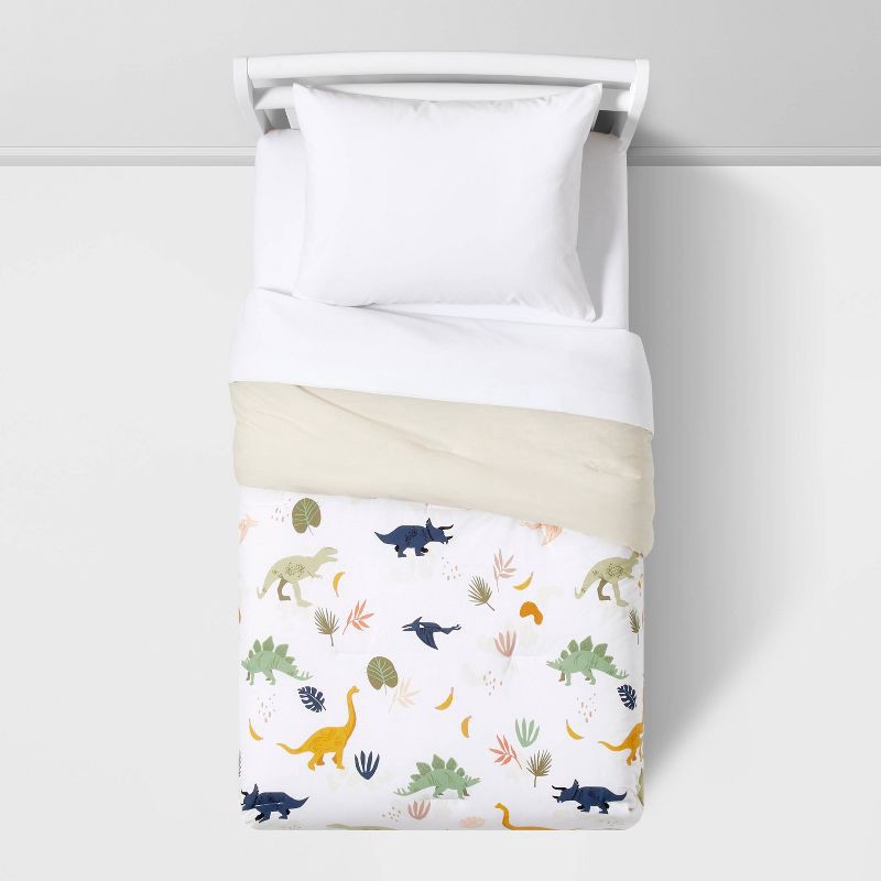 slide 2 of 5, Twin Dinosaur Kids' Comforter Set - Pillowfort™, 1 ct