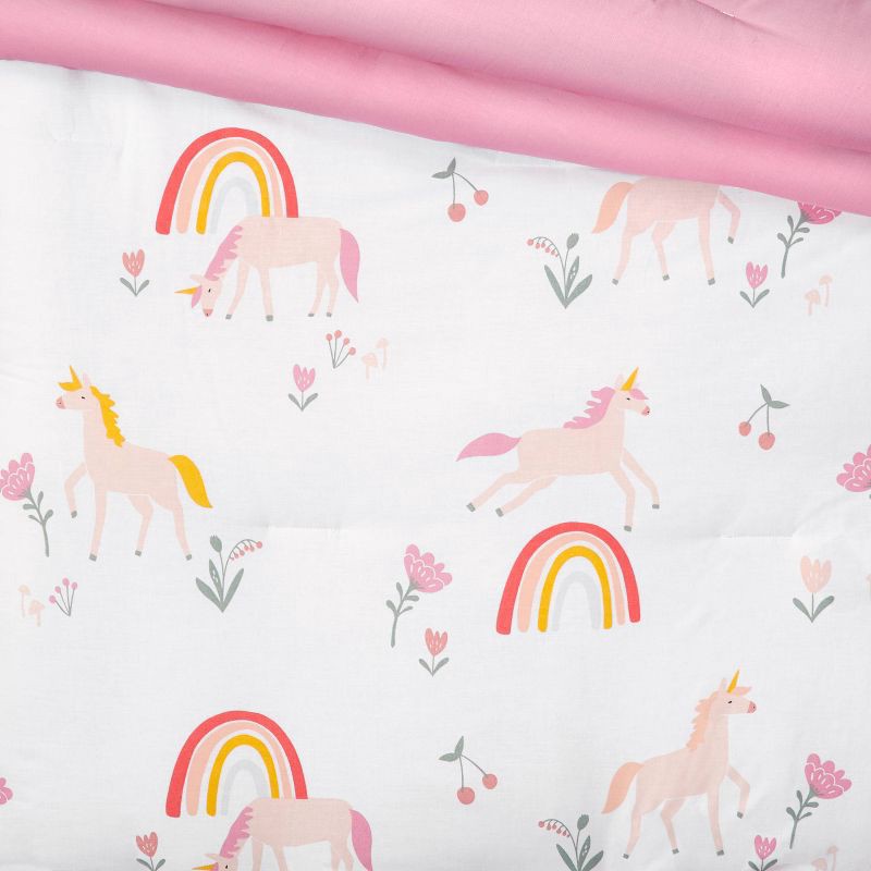 slide 3 of 4, Full/Queen Unicorn Kids' Comforter Set - Pillowfort™, 1 ct