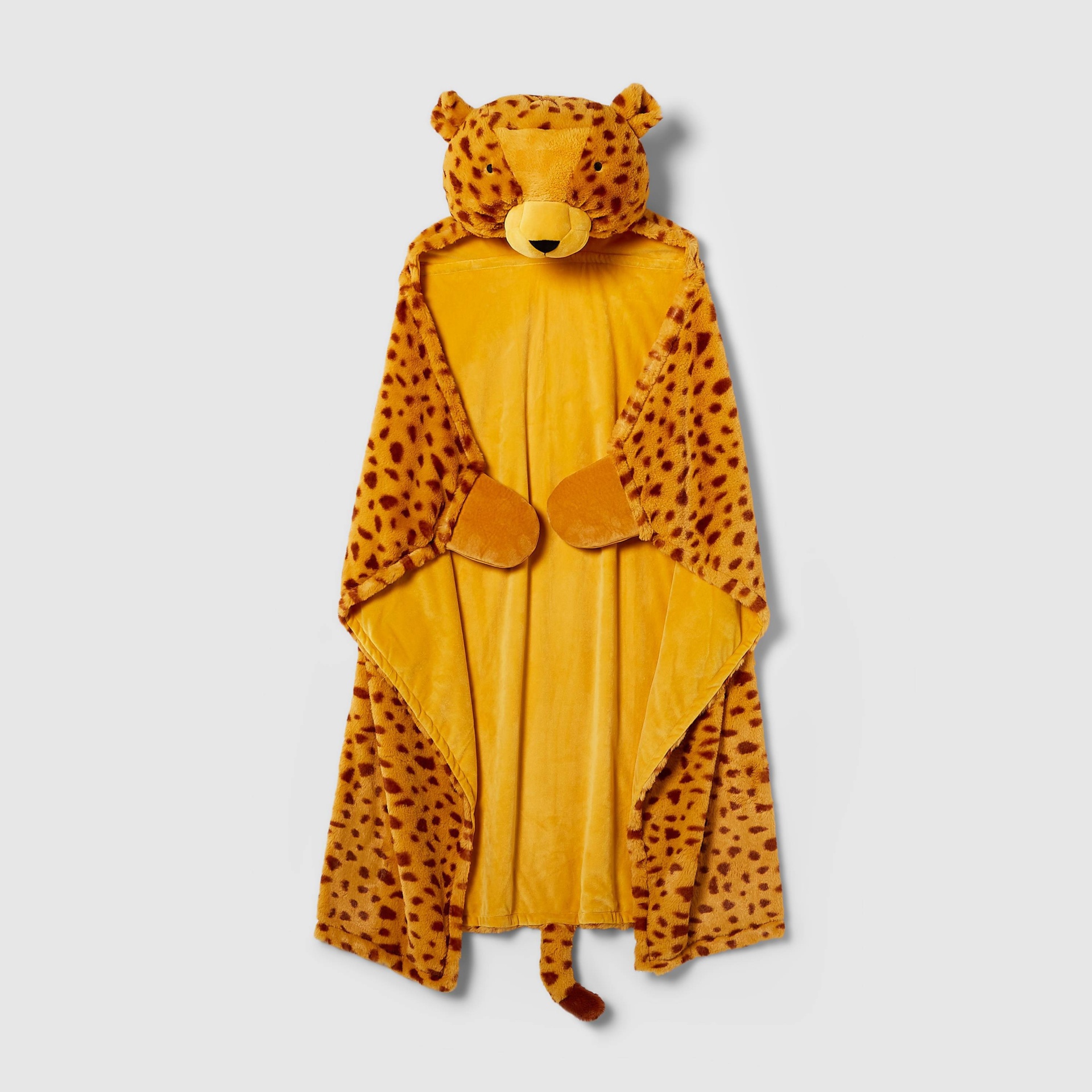 Cheetah Hooded Blanket - Pillowfort 1 ct | Shipt