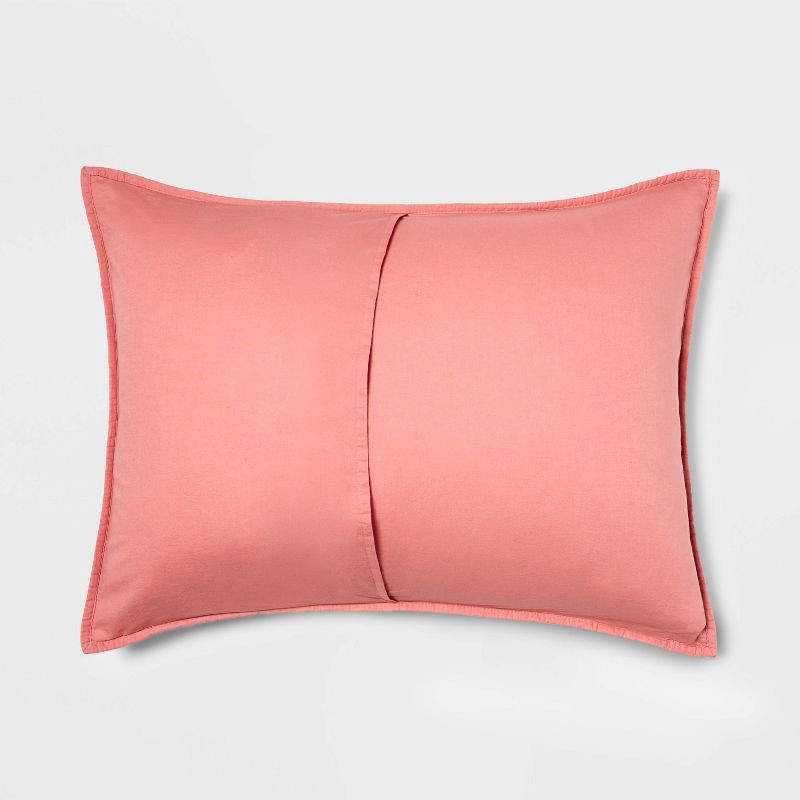 Floral Cotton Reversible Kids' Sham Pillowfort 1 ct Shipt