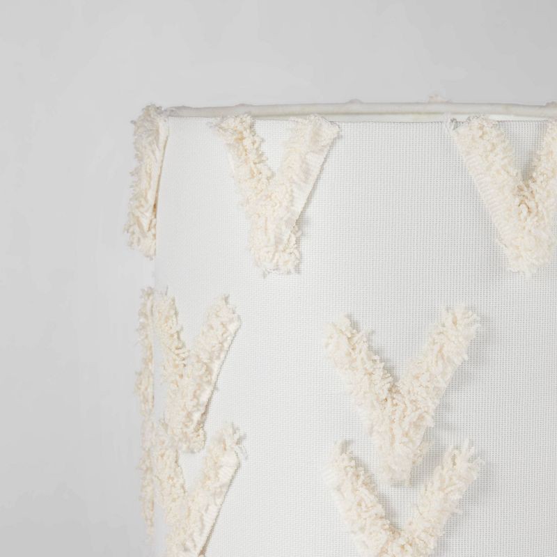 slide 4 of 6, Boho Rattan Cylinder Kids' Nightlight (Light Bulbs Not Included) - Pillowfort™, 1 ct