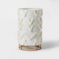Boho Rattan Cylinder Kids' Nightlight (Light Bulbs Not Included) - Pillowfort™