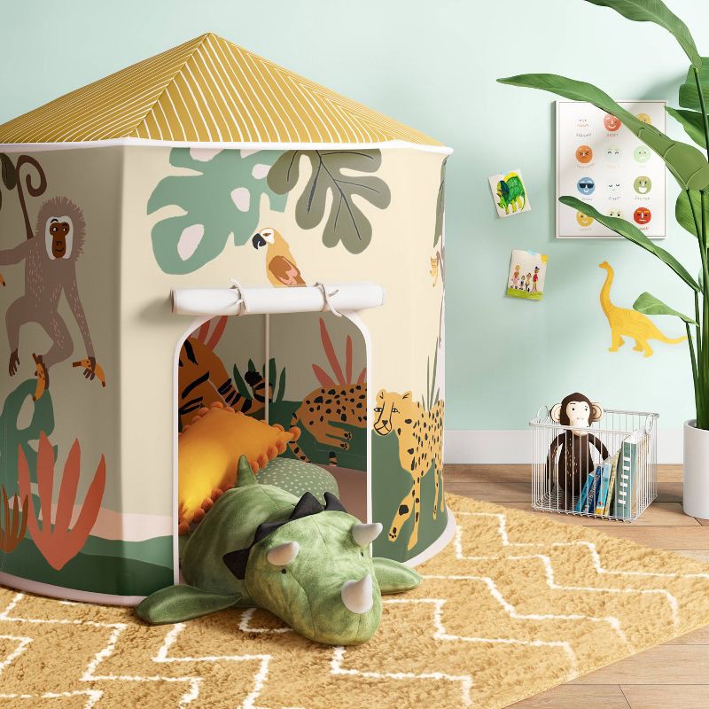 slide 2 of 7, Kids' Jungle Playhouse - Pillowfort™, 1 ct