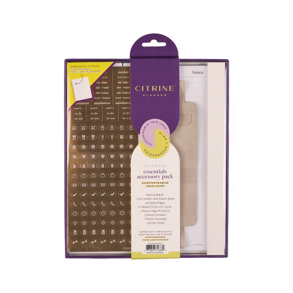 slide 7 of 9, Citrine Essential Accessory Pack, Classic Size, 7"" x 9-1/4"", 1 ct