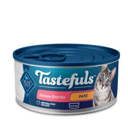 Blue Buffalo Tastefuls Natural Pate Wet Cat Food with Salmon Entrée - 5.5oz