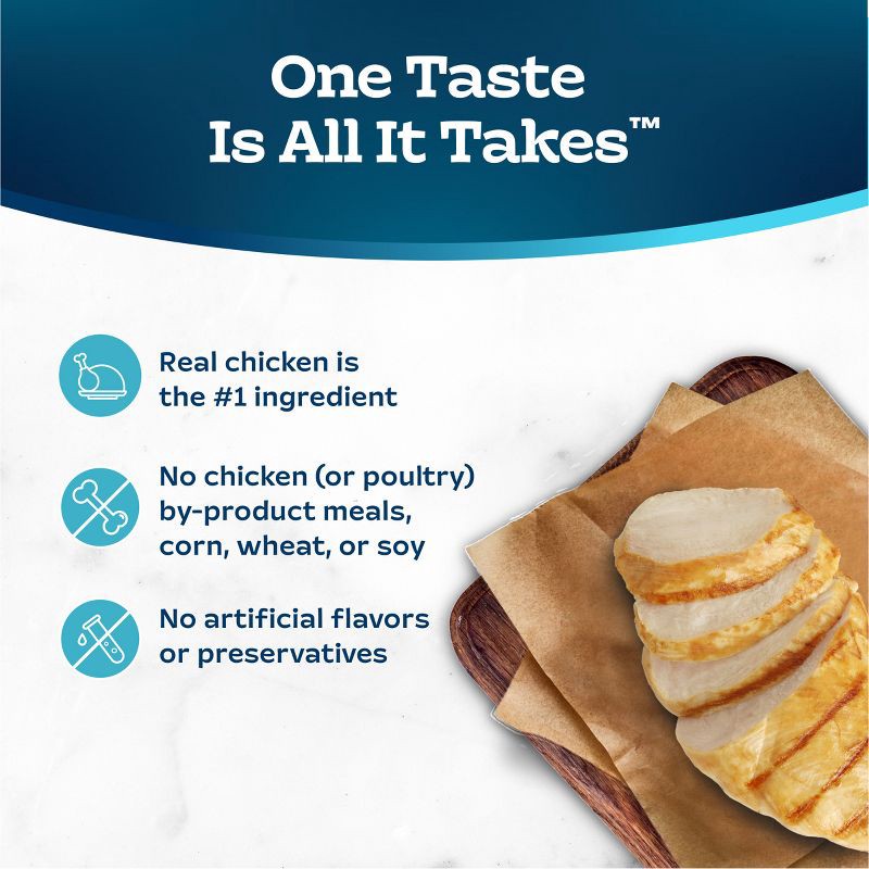 slide 4 of 11, Blue Buffalo Tastefuls Natural Tender Morsels Wet Cat Food with Chicken Entrée - 3oz, 3 oz